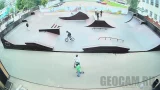 Webcam in the skatepark on Gagarin 21, Smolensk