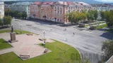 Веб-камера у сквера имени Ленина в Трёхгорном (Трёхгорный, Россия)