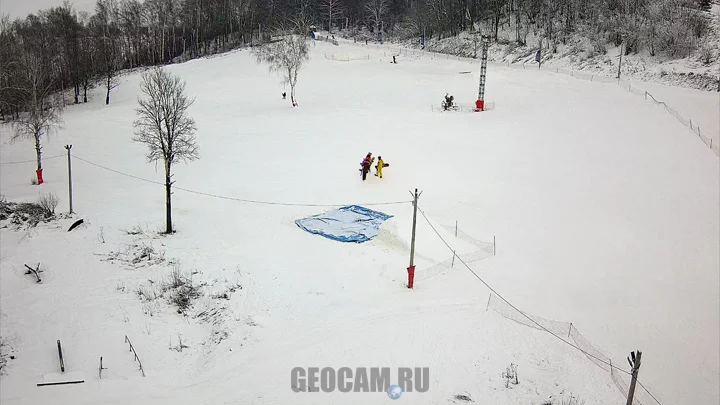 Webcam in the «Snowpark» of the sports village «Novinki»