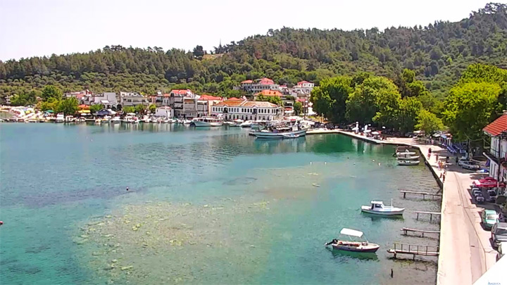 Thassos Live PTZ Webcam: View of Thassos