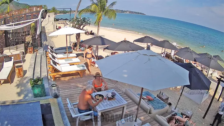 Webcam at The Door Beach Club, Thailand