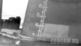 Веб-камера с видом на шкалу уровня воды в реке Томь, Новокузнецк (Новокузнецк, Россия)
