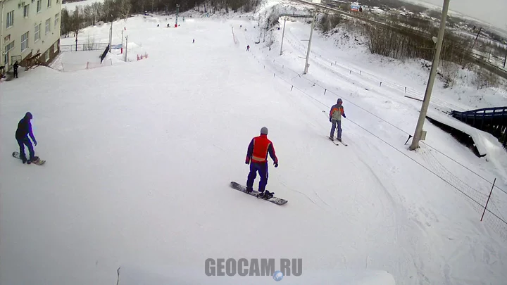 Webcam on the training slope, sports village «Novinki»