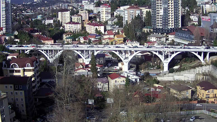 Vereshchaginsky viaduct webcam