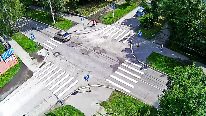 Webcam at the crossroads of Soldiers-Internationalists/Druzhniy