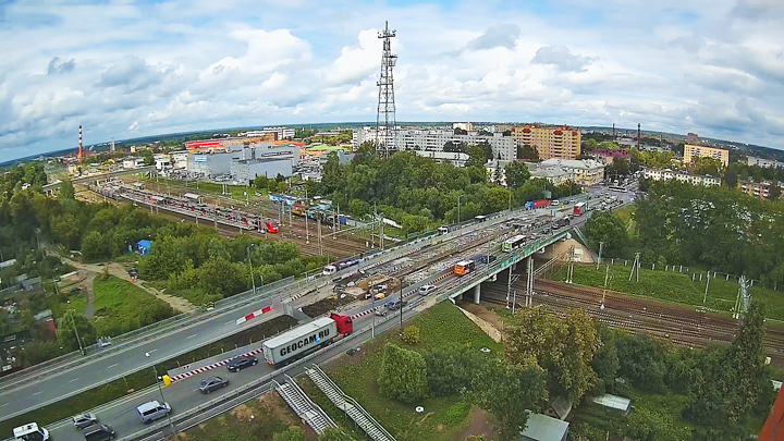 Webcam on Volokolamsk Highway, Klin