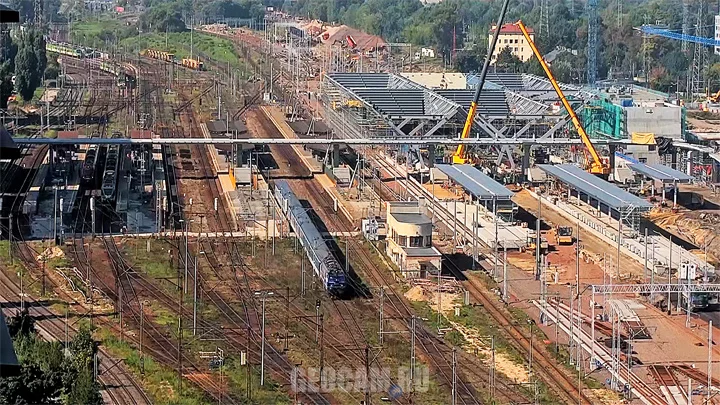 Webcam at the Warszawa Zachodnia railway station, Poland