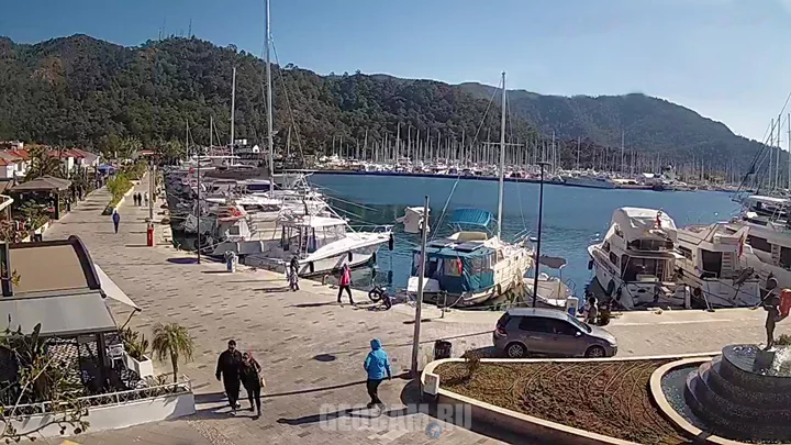 Yat Limani Yacht Marina Webcam, Marmaris