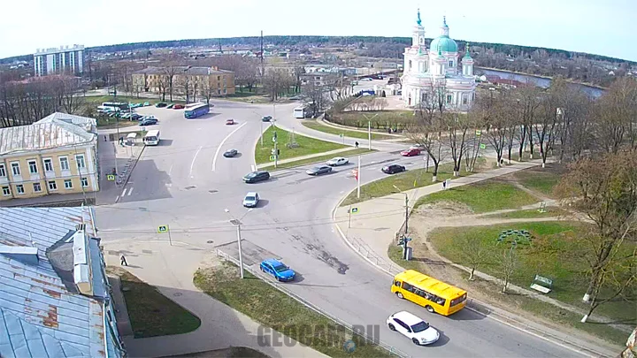 Webcam on Zhukov Street, Kingisepp